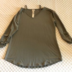 Zenergy by Chico’s Sage Green Top